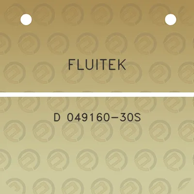 fluitek-d-049160-30s