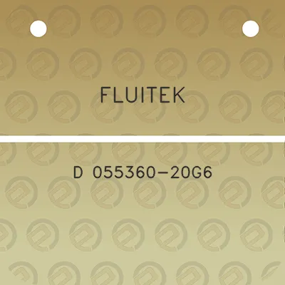 fluitek-d-055360-20g6