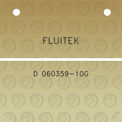 fluitek-d-060359-10g