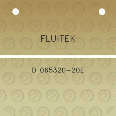 fluitek-d-065320-20e