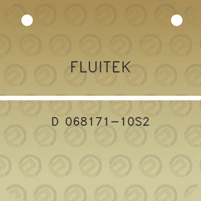 fluitek-d-068171-10s2