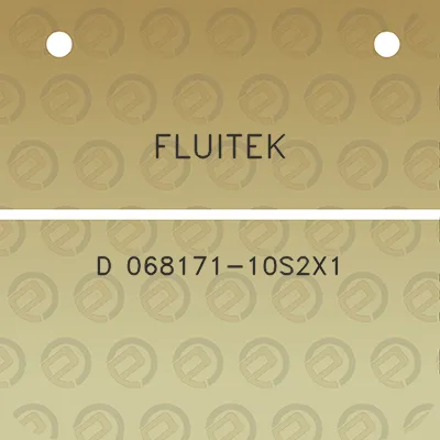 fluitek-d-068171-10s2x1