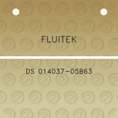 fluitek-ds-014037-05b63