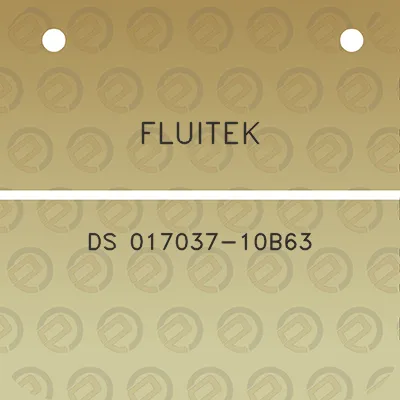 fluitek-ds-017037-10b63