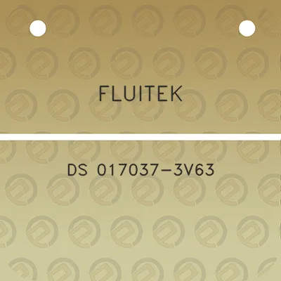 fluitek-ds-017037-3v63