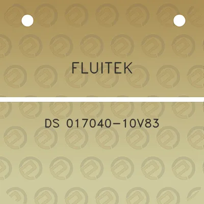 fluitek-ds-017040-10v83