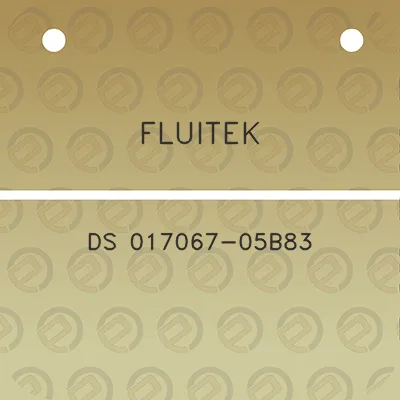 fluitek-ds-017067-05b83