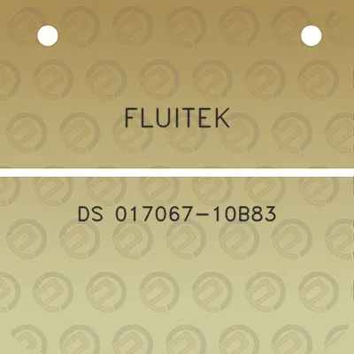 fluitek-ds-017067-10b83