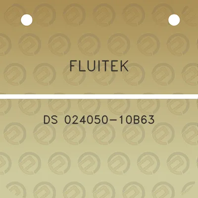 fluitek-ds-024050-10b63