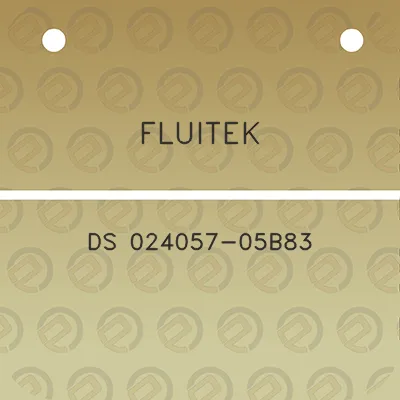 fluitek-ds-024057-05b83