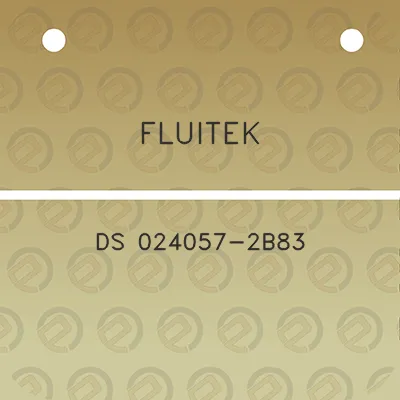 fluitek-ds-024057-2b83