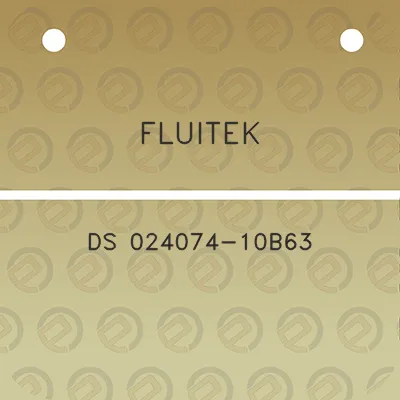 fluitek-ds-024074-10b63