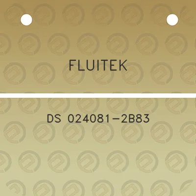 fluitek-ds-024081-2b83