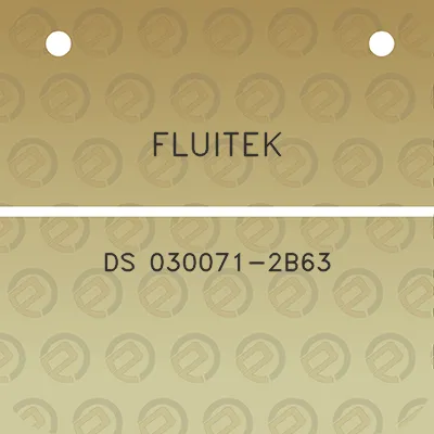 fluitek-ds-030071-2b63