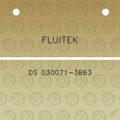 fluitek-ds-030071-3b63