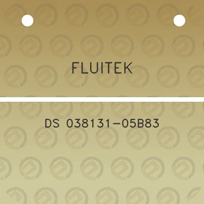 fluitek-ds-038131-05b83