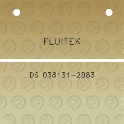 fluitek-ds-038131-2b83