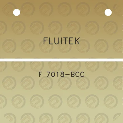 fluitek-f-7018-bcc