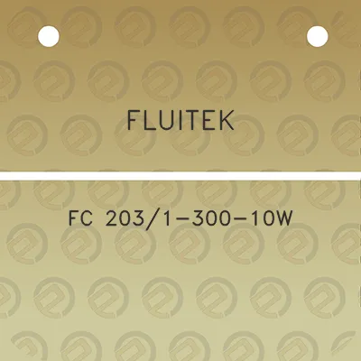 fluitek-fc-2031-300-10w