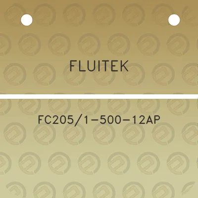 fluitek-fc2051-500-12ap