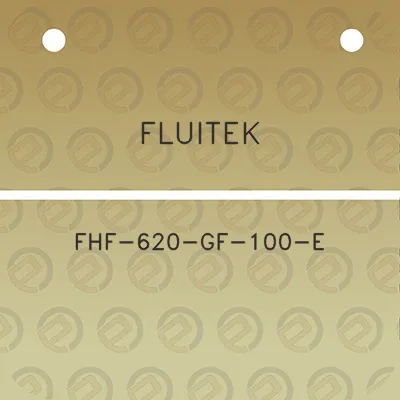 fluitek-fhf-620-gf-100-e