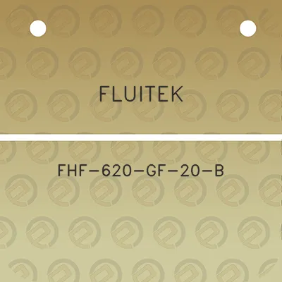 fluitek-fhf-620-gf-20-b