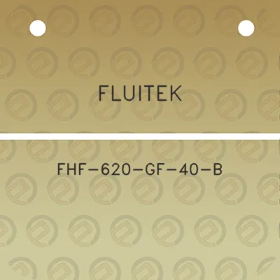 fluitek-fhf-620-gf-40-b