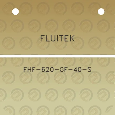 fluitek-fhf-620-gf-40-s