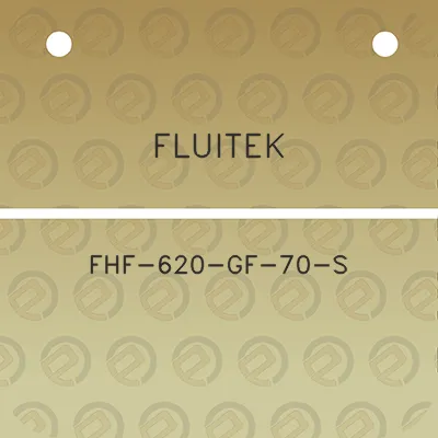 fluitek-fhf-620-gf-70-s