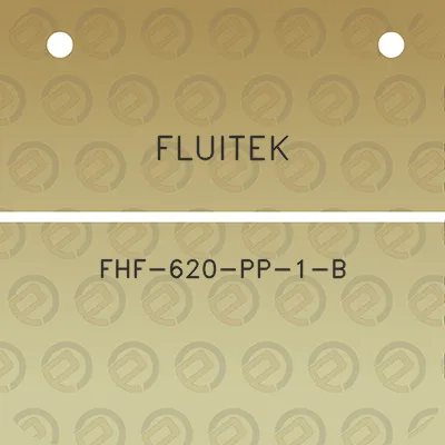 fluitek-fhf-620-pp-1-b