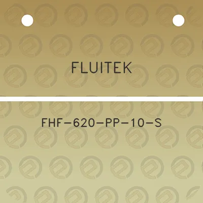 fluitek-fhf-620-pp-10-s