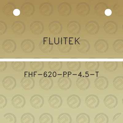 fluitek-fhf-620-pp-45-t