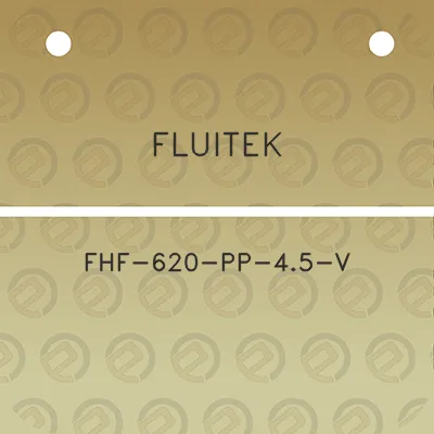 fluitek-fhf-620-pp-45-v