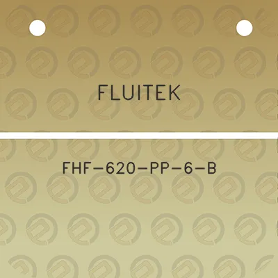 fluitek-fhf-620-pp-6-b