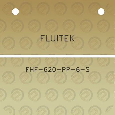 fluitek-fhf-620-pp-6-s