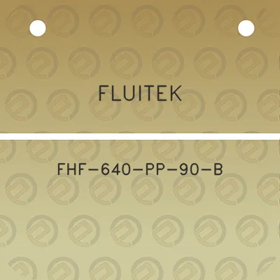 fluitek-fhf-640-pp-90-b