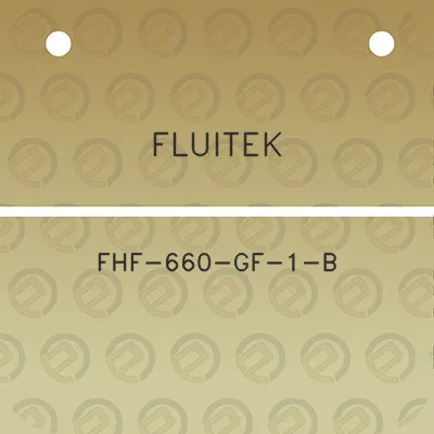 fluitek-fhf-660-gf-1-b