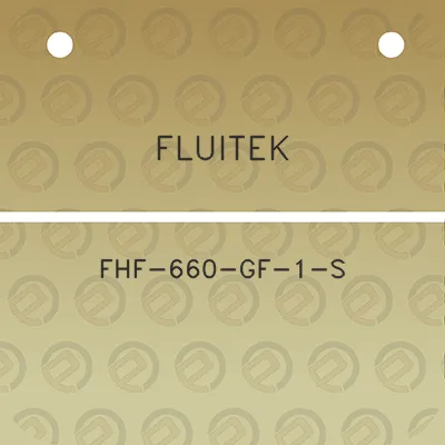 fluitek-fhf-660-gf-1-s