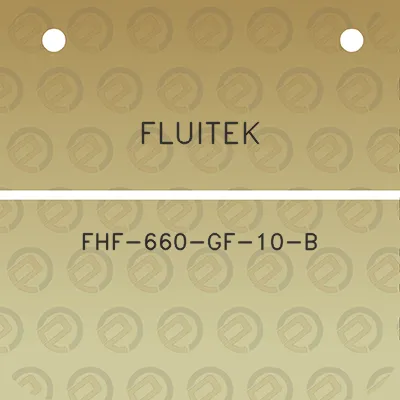 fluitek-fhf-660-gf-10-b