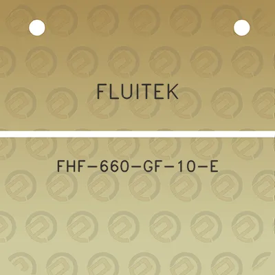 fluitek-fhf-660-gf-10-e