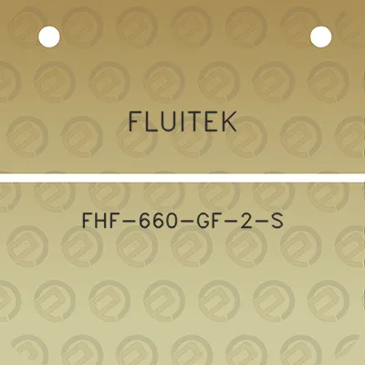 fluitek-fhf-660-gf-2-s