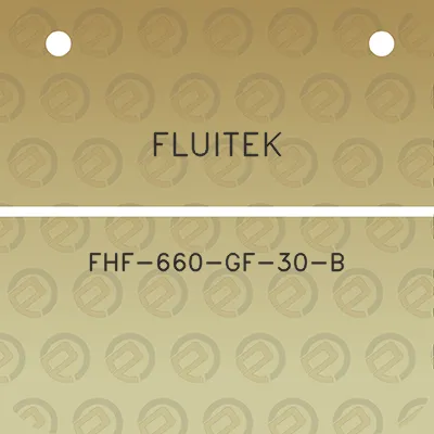 fluitek-fhf-660-gf-30-b