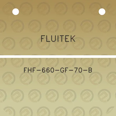 fluitek-fhf-660-gf-70-b