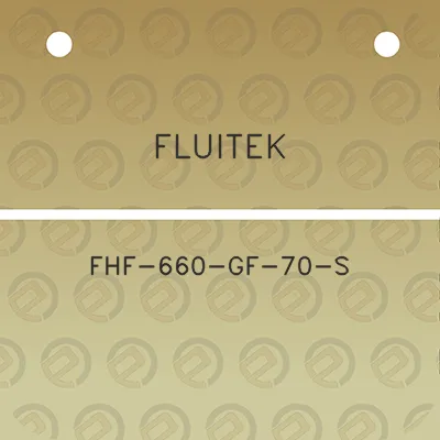 fluitek-fhf-660-gf-70-s