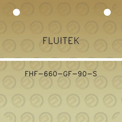 fluitek-fhf-660-gf-90-s