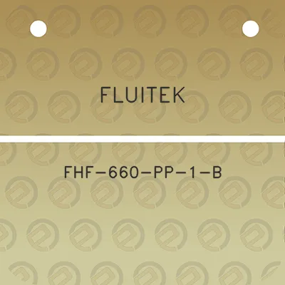 fluitek-fhf-660-pp-1-b