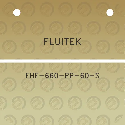 fluitek-fhf-660-pp-60-s