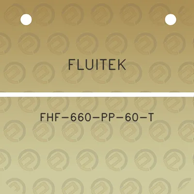 fluitek-fhf-660-pp-60-t