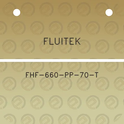 fluitek-fhf-660-pp-70-t