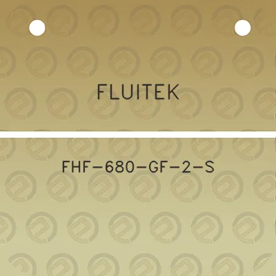 fluitek-fhf-680-gf-2-s